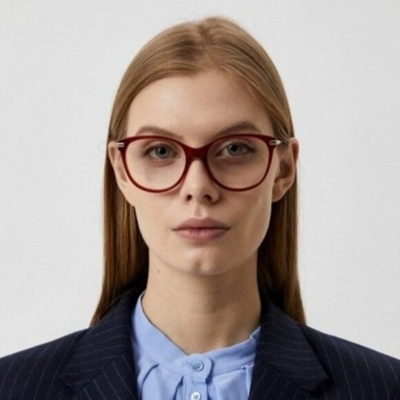 CH0058O Eyeglasses - Chloé Authorized Retailer | coolframes  NEW CHLOE EYEGLASSES BROWN GOLD CAT EYE WOMEN EYEWEAR CHLOE CH0058O 006
